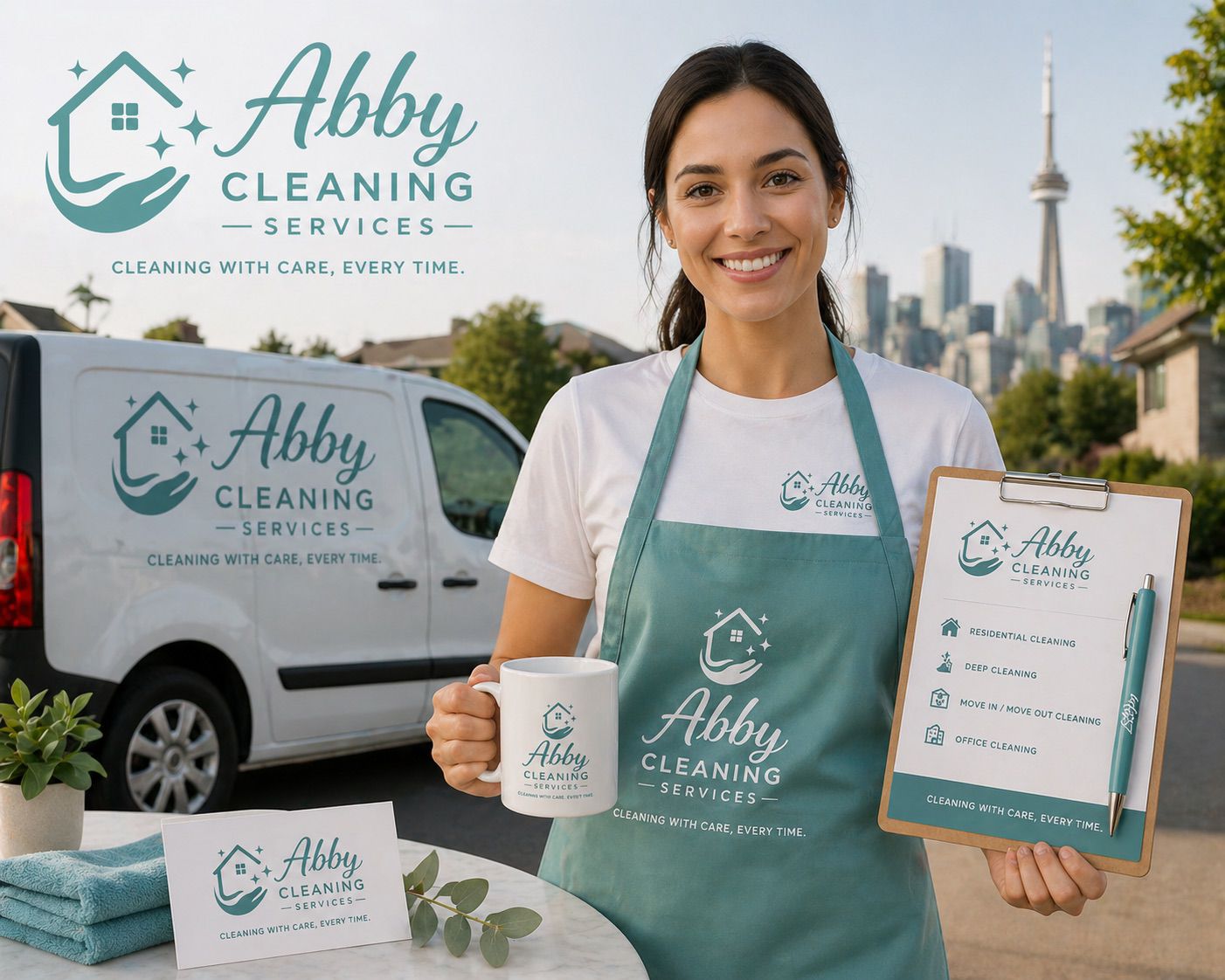 Abby Cleaning Co. — Toronto's Local Cleaning Team with CN Tower